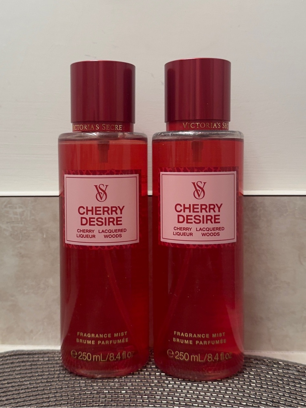 NWT Victoria's Secret Cherry Desire Fragrance Mist Set